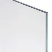 Balmani Modular douchewand Extra helder glas 156 x 200 cm, met coating