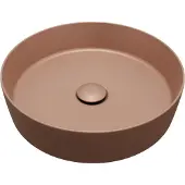 Balmani Fiyi waskom mat Cotto Solid Surface rond Ø 39 cm