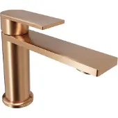 Blaufoss Fenix EcoStart standaard wastafelkraan brushed rosegold