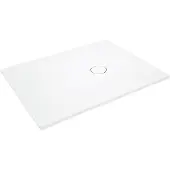 Balmani Lago douchebak 100 x 90 cm Solid Surface mat wit