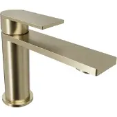 Blaufoss Fenix EcoStart standaard wastafelkraan brushed champagne gold