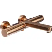 Blaufoss Apollo badkraan thermostatisch Brushed Rosegold