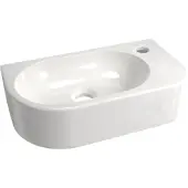 Luca Varess Rondo handenwasser 41 x 22 cm Glanzend Witte porselein
