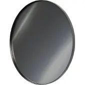 Balmani Giro Round rond badkamerspiegel Brushed GunMetal Ø 90 cm
