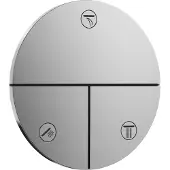 Hansgrohe showerselect comfort s stopkraan inbouw voor 3 functies, chroom