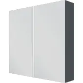 Linie Montro spiegelkast 80 x 75 cm blauw antraciet