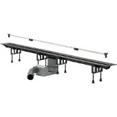 Viega Advantix Vario douchegoot 30-120cm geborsteld inox