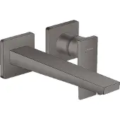 Hansgrohe Metropol inbouw wastafelkraan Brushed Black Chrome