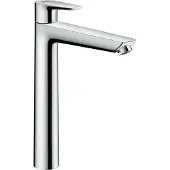 Hansgrohe Talis E 1 gats wastafelkraan verhoogd 240 met waste chroom