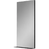 Luca Varess Nero rechthoekig badkamerspiegel zwart 45 x 90 cm
