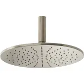 Blaufoss Round 300 hoofddouche met plafondsteun ø30cm Brushed Coolmetal