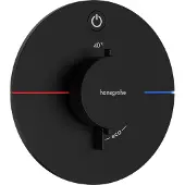 Hansgrohe showerselect comfort s thermostaat inbouw voor 1 functie, mat zwart