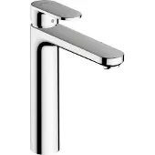 Hansgrohe Wastafelmengkraan vernis blend 190 eengreeps met trekwaste chroom