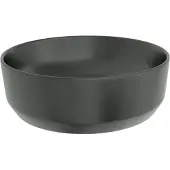 Luca Varess Perla waskom Mat Zwarte porselein rond Ø 34 cm