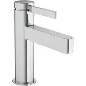 Hansgrohe Finoris wastafelkraan met pop-up waste chroom