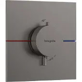 Hansgrohe ShowerSelect Comfort E thermostaat inbouw, Brushed Black Chrome