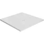 Balmani Artic douchebak 90 x 90 cm top solid mat wit