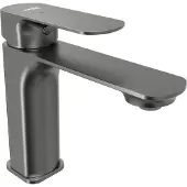 Blaufoss Bodan EcoStart standaard wastafelkraan Brushed GunMetal