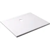 Luca Varess Soft douchebak 120 x 90 cm acryl mat wit
