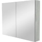 Storke Reflecta spiegelkast 100 x 75 cm beton donkergrijs