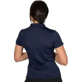 Island Green Dames/Dames Klassiek Micro Pique Golf Poloshirt (Marine)