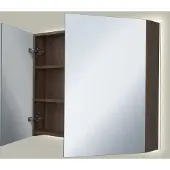 Storke Reflecta spiegelkast 95 x 75 cm notelaar met spiegelverlichting