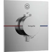 Hansgrohe showerselect comfort e thermostaat inbouw voor 1 functie, chroom