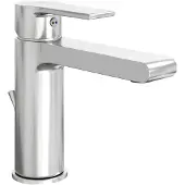 Blaufoss Carat EcoStart standaard wastafelkraan chroom