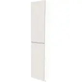 Storke Edge staande badkamerkast links Glanzend Wit 40 x 30 x 200 cm