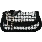 GUESS Schoudertas 'Christi' zwart / wit