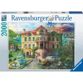 Ravensburger Landhuis Door De Tijd Heen Puzzel (2000 stukjes)