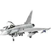 Revell Modelbouwpakket Vliegtuigen - 04282 Eurofighter Typhoon - Single Seater - Europees Gevechtsvliegtuig Plastic - 1:144 - Modelbouw