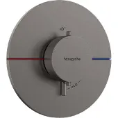 Hansgrohe showerselect comfort s thermostaat inbouw, brushed black chrome