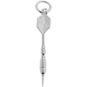 MOOYE ® - Collectie Zilveren Dartpijl in detail kettinghanger