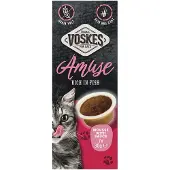 Voskes 4x Kattensnack Mousse Vis in Saus 7x30 gr