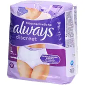 Always Discreet Incontinentiebroekjes Maat L 9 Stuks
