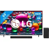 LG 65" Smart UA75 4K (2025) + DS40T