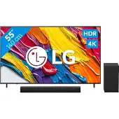 LG 55" QNED82 4K (2025) + DS40T