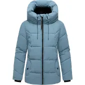 MARIKOO Winterjas 'Kuscheltatze XVI' lichtblauw