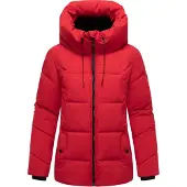 MARIKOO Winterjas 'Kuscheltatze XVI' rood