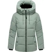 MARIKOO Winterjas 'Kuscheltatze XVI' mintgroen
