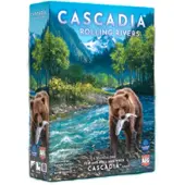 Alderac entertainment group Cascadia Rolling Rivers - Dobbelspel - Flip-Roll-and-Write spel - Gezelschapsspel - Engels