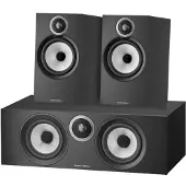 Bowers & Wilkins HTM6 S3 + 606 S3 (per paar) Zwart