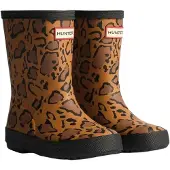 Hunter First Leopard Print Regenlaarzen Junior 32