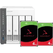 Qnap TS-433-4G + Seagate Ironwolf 8TB (2x4TB)