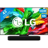 LG 43" QNED86 EVO 4K (2025) + Sonos Beam Gen2 Noir