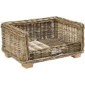 51 Degrees North Rattan Bed