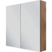 Linie Montro spiegelkast 80 x 75 cm bruine eik