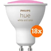 Philips Hue White and Color GU10 Lot de 18