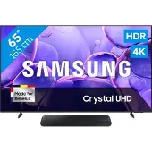 Samsung 65" Crystal UHD U8070F (2025) + HW-S60D Noir (2024)